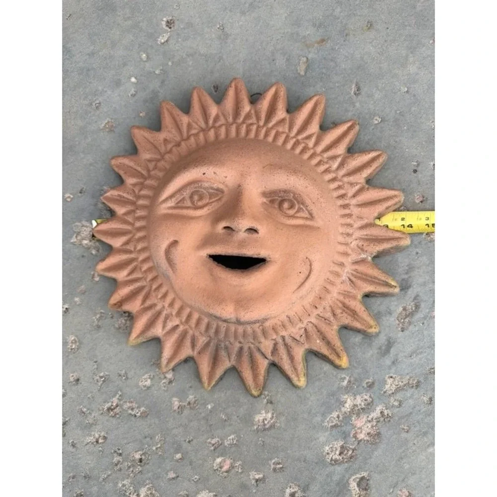 Terracotta Celestial Sun